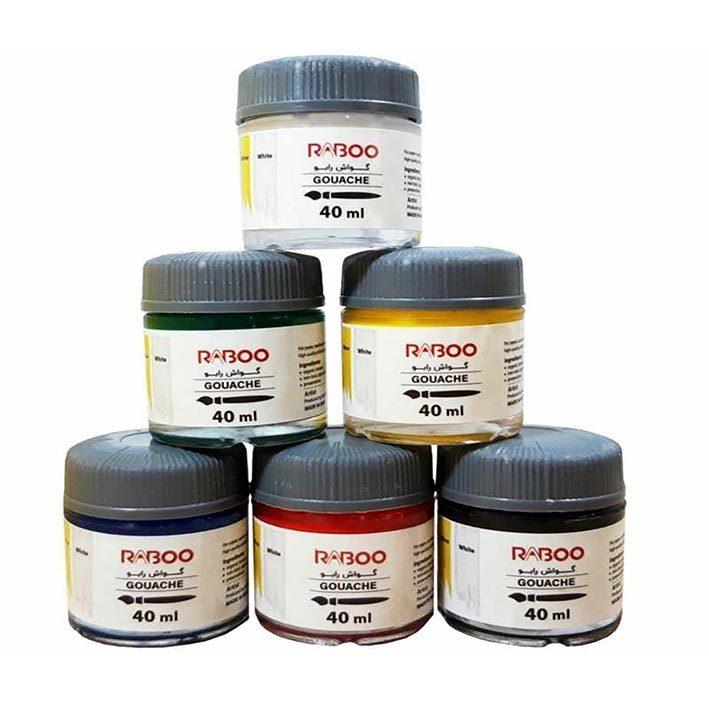 گواش 6 رنگ رابو مدل 14401-6